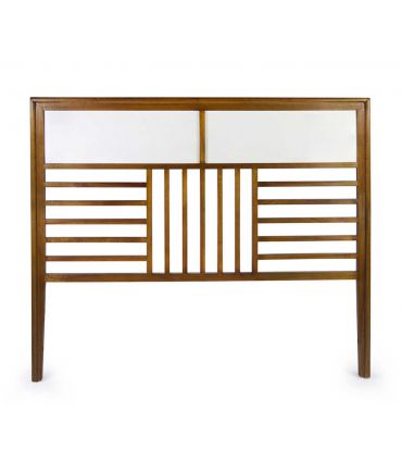 Cabecero de matrimonio en madera natural Colección ARTIC
