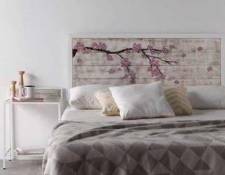 Cabeceros de cama vintage industrial