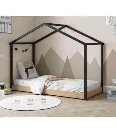 Cama cabaña en madera Montessori Arthur