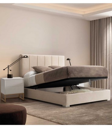 Cama con canapé abatible de estilo moderno CAPRI