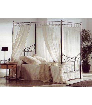 Cama con dosel forja Mod. CONOS