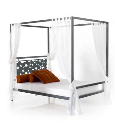 Cama Dosel de Hierro colección CORAZONES