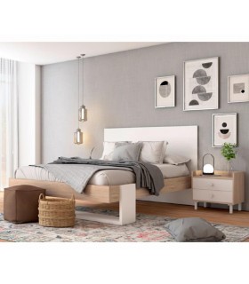 Cama de estilo nórdico en madera COROS