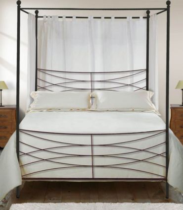 Cama de Forja con Dosel  DUNIA