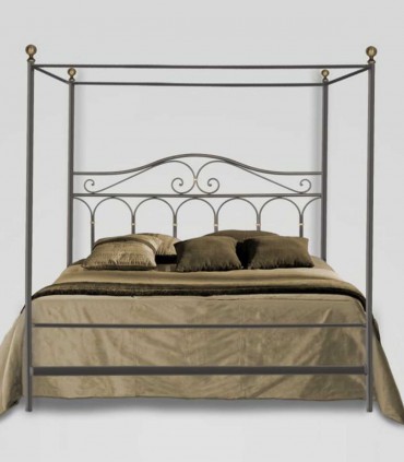 Cama Dosel de Forja AFRICA ROSA Eco