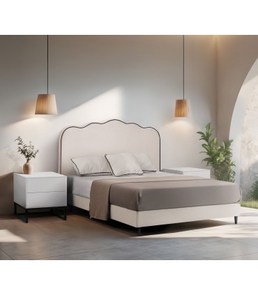 Cama Moderna con somier tapizado ANDROS