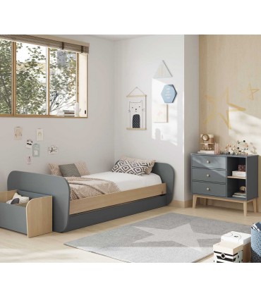 Cama Nido juvenil ESTEBAN Verde