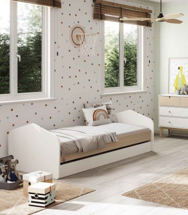 Cama Nido juvenil ESTEFANIA Blanca