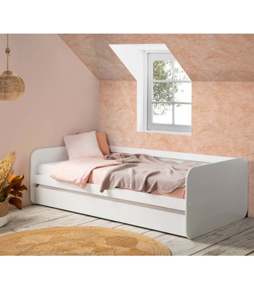 Cama Nido Sofá REDONA Blanca