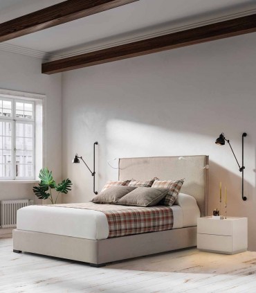 Cama tapizada con bañera fija GENOVA