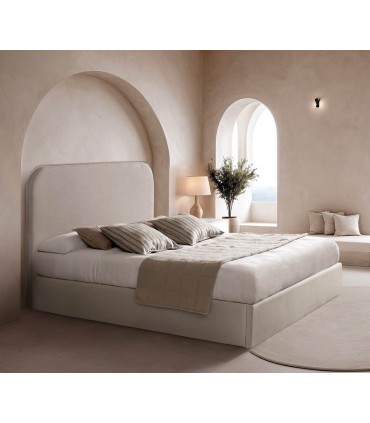 Cama tapizada con bañera y canapé abatible HIDRA