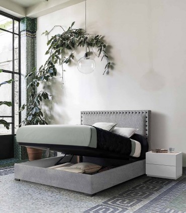 Cama Tapizada con Canapé Abatible MANHATTAN