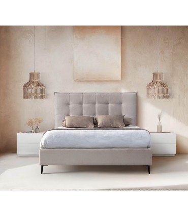 Cama tapizada con canapé abatible RODAS