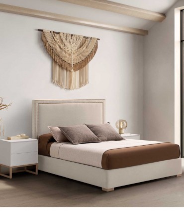 Cama tapizada moderna con bañera fija VARESE