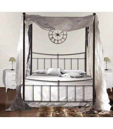 Cama con Dosel de Forja Colección LIBERTY