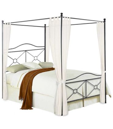 Cama con dosel de forja ANDREA