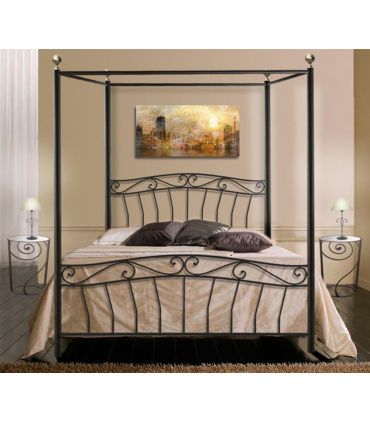 Cama con Dosel de Forja CRISTINA II