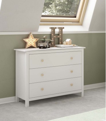 Comoda de madera de pino MAX