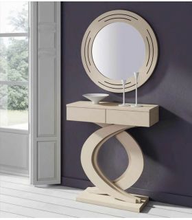 Consola de Recibidor Moderna Modelo LLEIDA 2 cajones