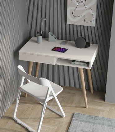 Escritorio en madera de diseño nórdico FINLANDIA