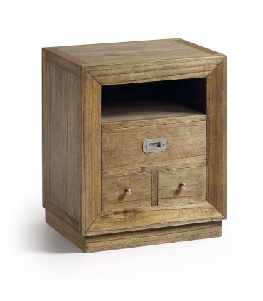 Mesillas de Noche de Madera Maciza Colección MERAPI