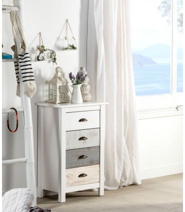 Mueble Chiffonier en Madera de Pino Colección ROMANTICA