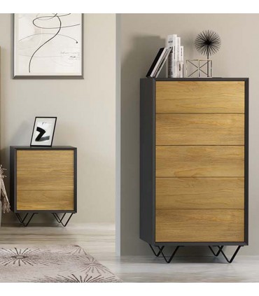 Mueble Chifonier moderno de madera URBAN