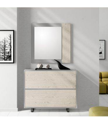 Mueble Zapatero de Estilo Nórdico modelo DUPLA Liso