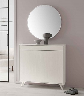 Mueble Zapatero moderno en madera BURGOS